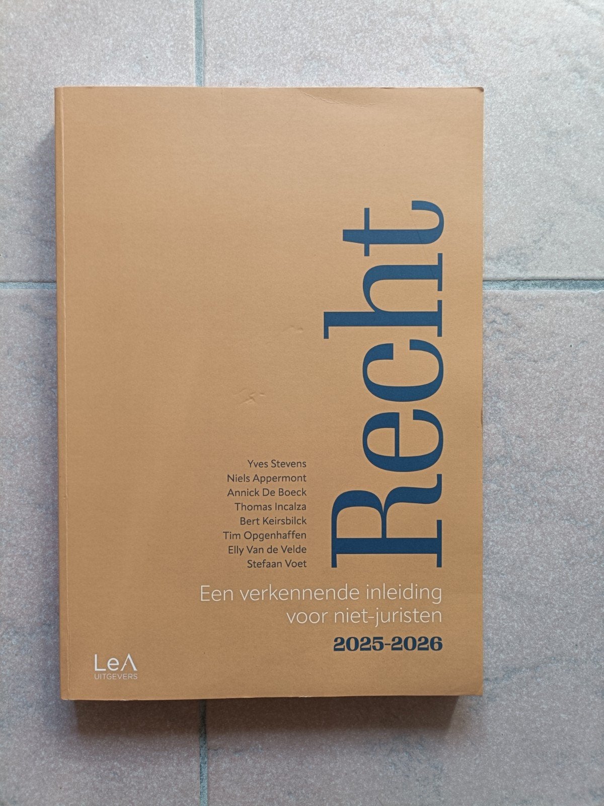 Inleiding tot het recht / beginselen van het recht 2025-2026, Boeken, Ophalen of Verzenden