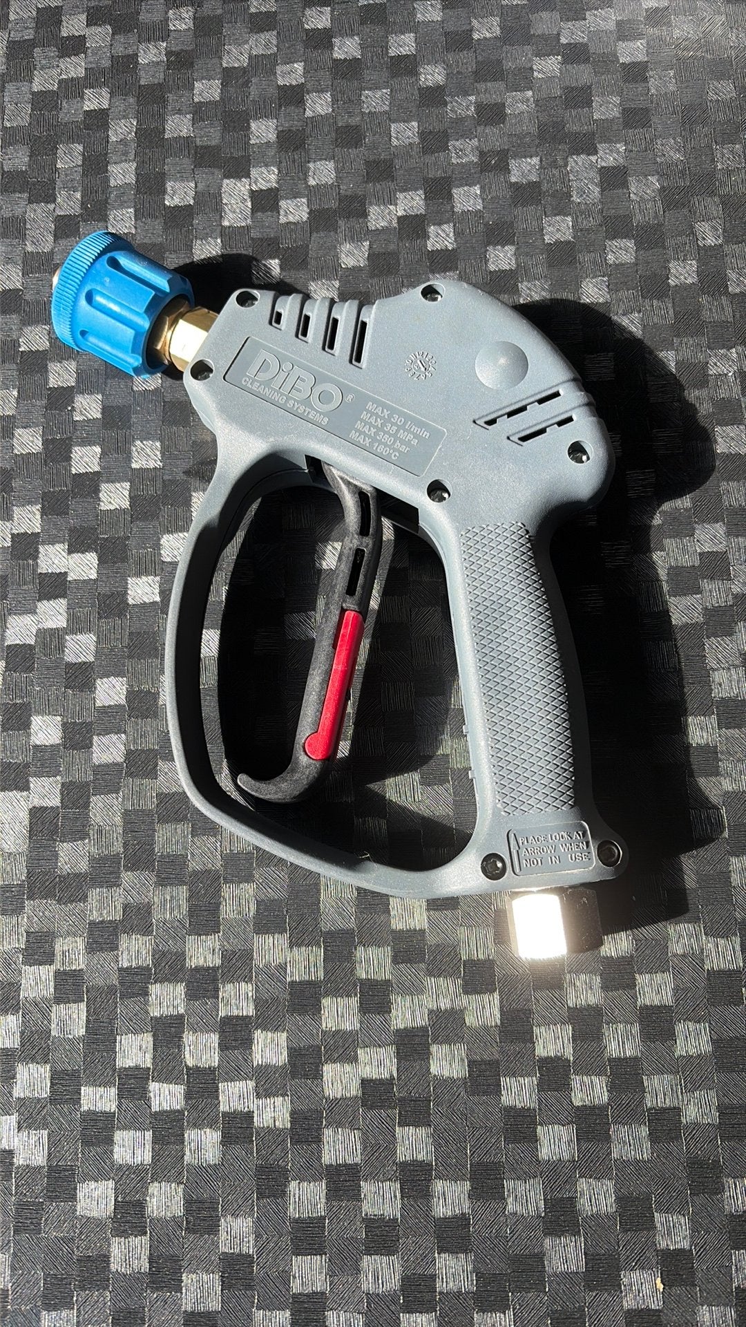 Pistolet haute pression DiBO professionnel  pivot/rac rapide, Enlèvement ou Envoi, Utilisé