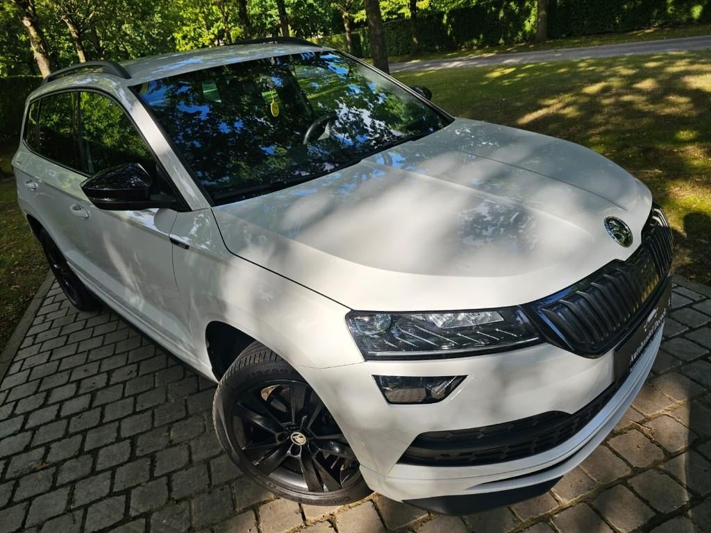 Skoda karoq sportline 1.5TSI SPORTLINE | FULL OPTION, Automaat, 1498 cc, Wit, Karoq