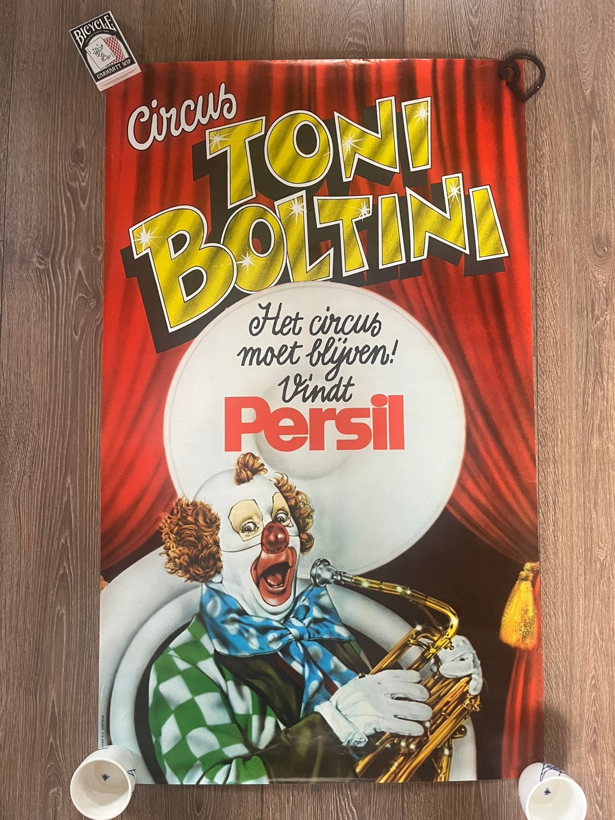 Affiche du cirque Toni Boltini des années 60, Enlèvement ou Envoi