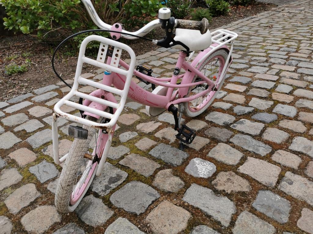 LOLA kinderfietsje, Ophalen, Gebruikt, Handrem, Popal