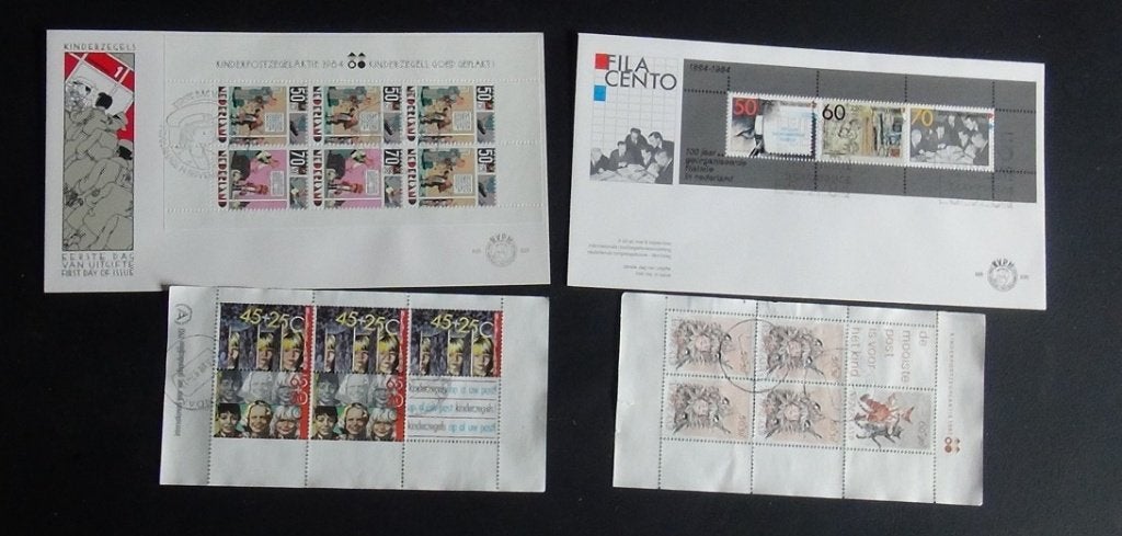 Timbres néerlandais, timbrés, Enlèvement ou Envoi, Après 1940, Affranchi