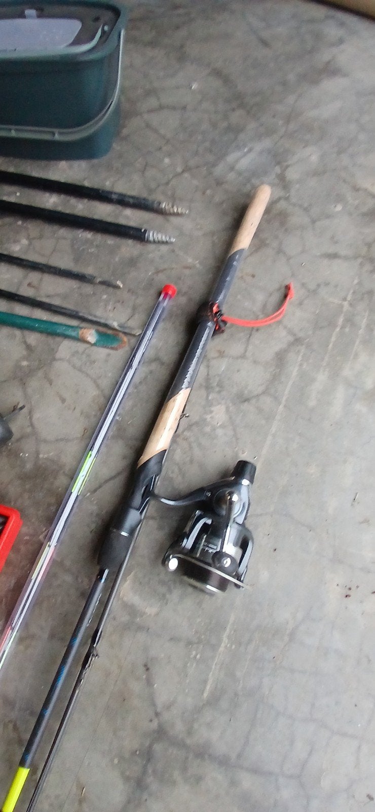 lot pêche à la carpe, Enlèvement