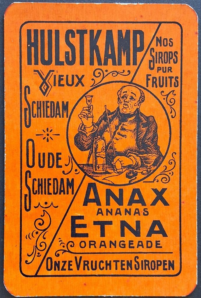 1 Speelkaart  Hulstkamp, Ophalen of Verzenden