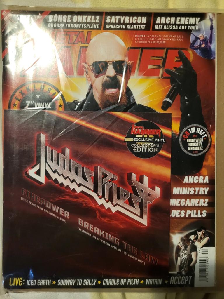 Judas Priest – Metal Hammer Collector’s Edition + Exclusive, Ophalen of Verzenden, Gebruikt