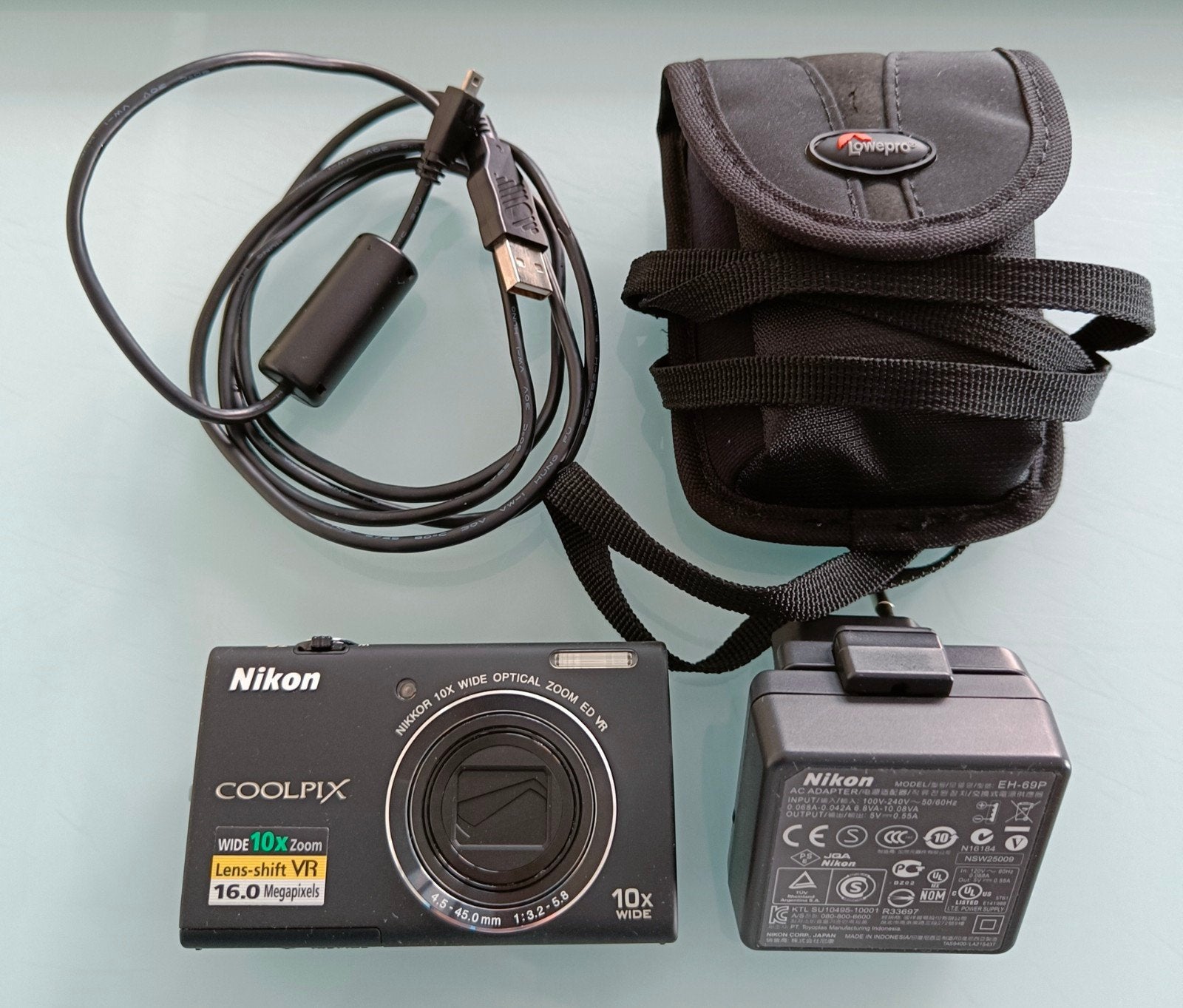 Nikon Coolpix S6200 compactcamera., TV, Hi-fi & Vidéo, Enlèvement ou Envoi, 8 fois ou plus, 16 mégapixels, Nikon