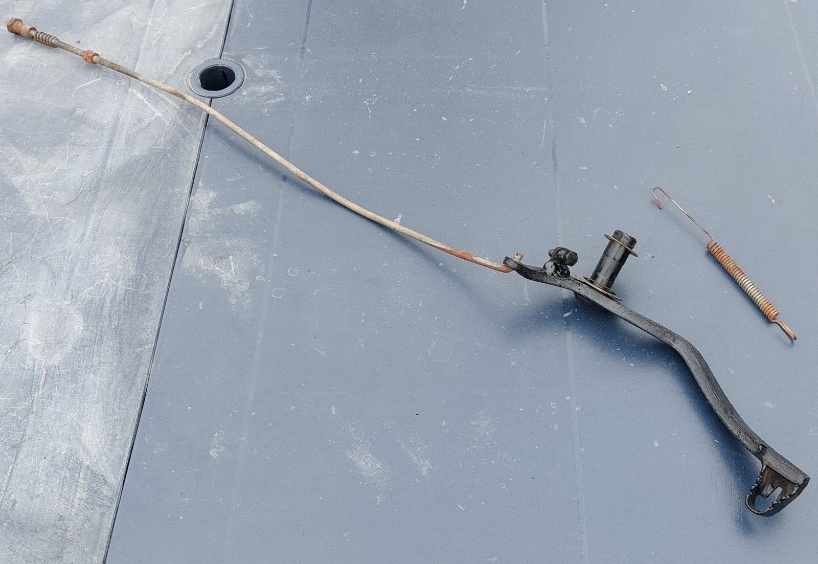Achterrempedaal Yamaha DT 250/400 MX 1977-1980, Ophalen of Verzenden, Gebruikt