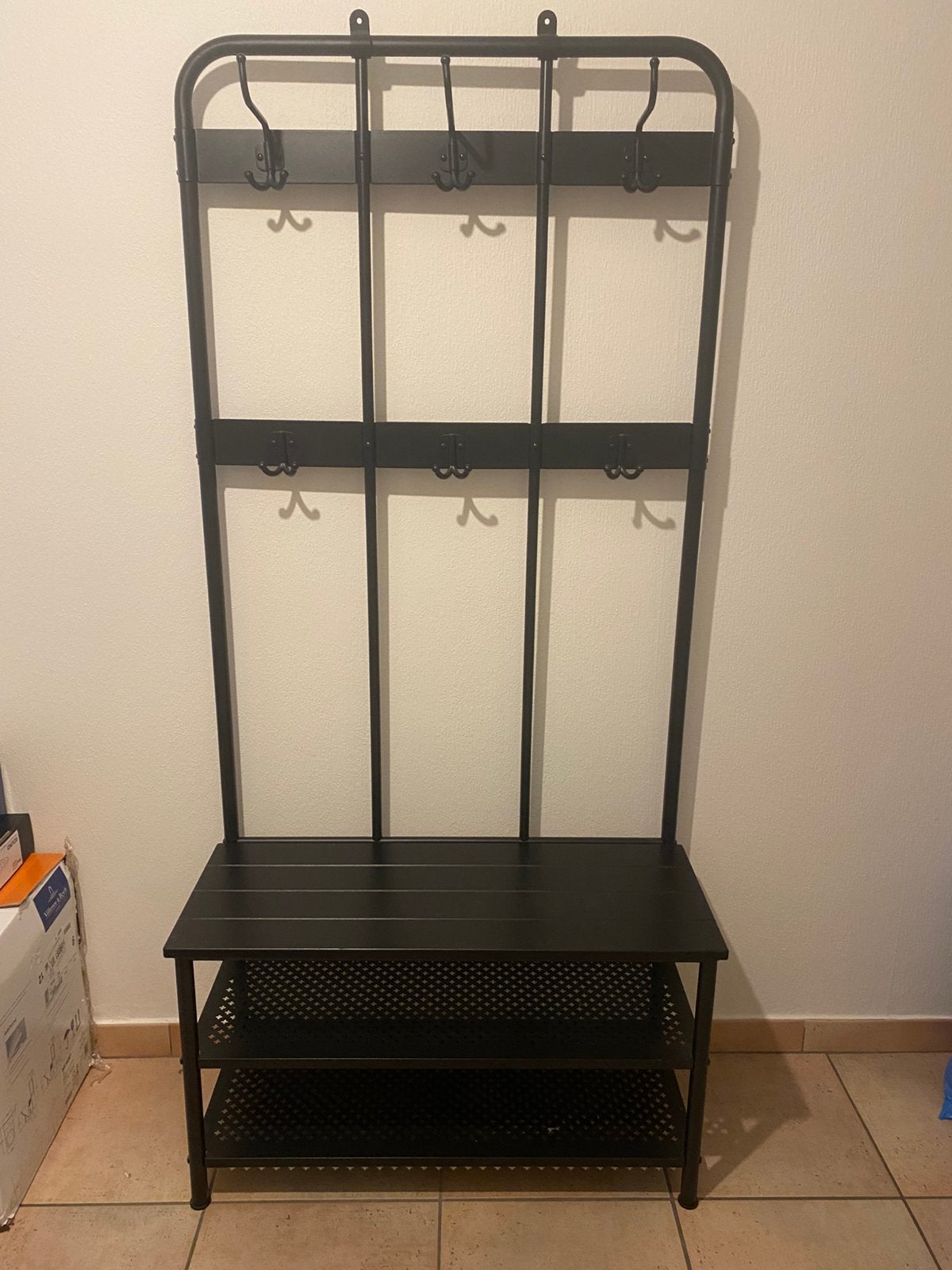 Kapstok met schoenenrek, Huis en Inrichting, Ophalen, Zo goed als nieuw, Staande kapstok, 150 tot 200 cm