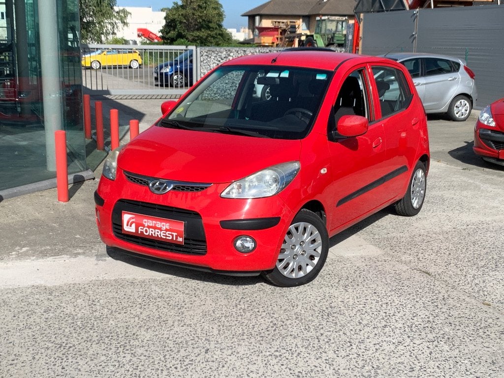 Hyundai I10 avec climatisation, Rouge, Achat, Entreprise, Garantie prolongée