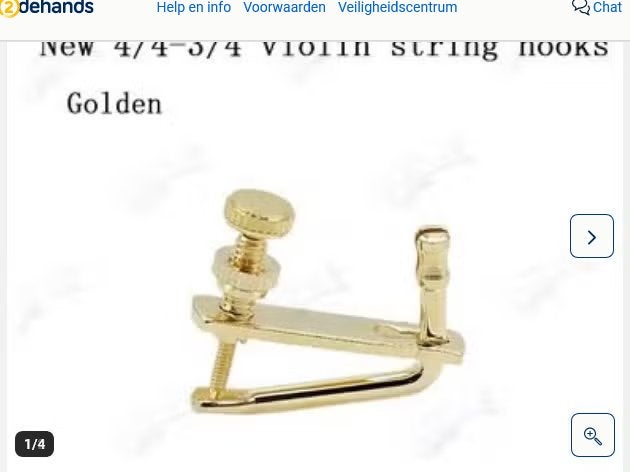 viool fijnstemmer, Ophalen of Verzenden, Nieuw, 4/4-viool, Viool