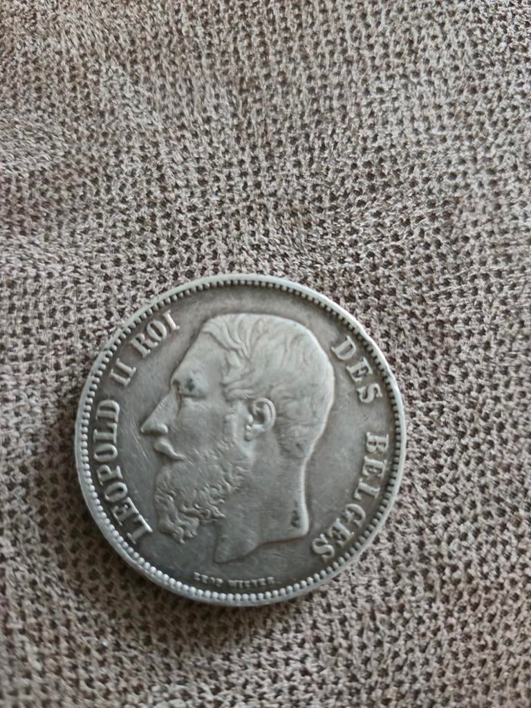5 francs Léopold II 1873