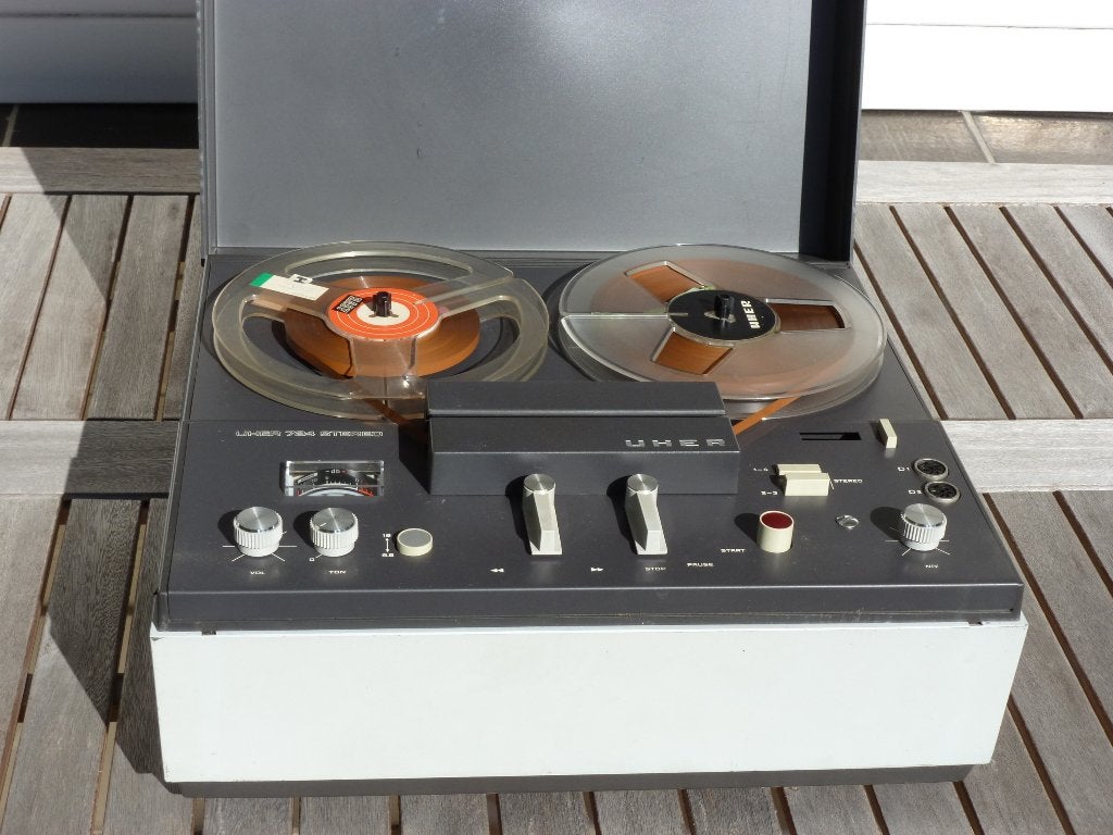Bandopnemer Uher 724 Stereo, TV, Hi-fi & Vidéo, Enregistreurs audio, Enlèvement, Avec protection anti-poussière