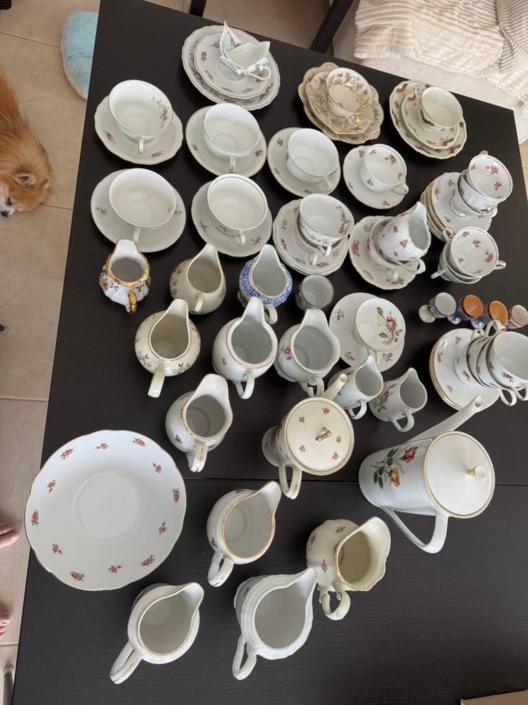 Service à café Vintage Bavaria : une gamme de différents, Maison & Meubles, Enlèvement, Comme neuf, Autres styles, Autres types