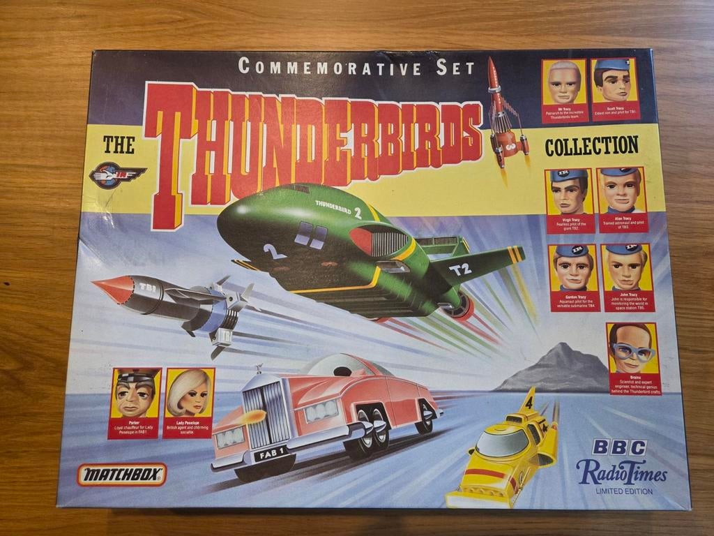 Thundersbirds Commemorative set van Matchbox, Collections, Enlèvement