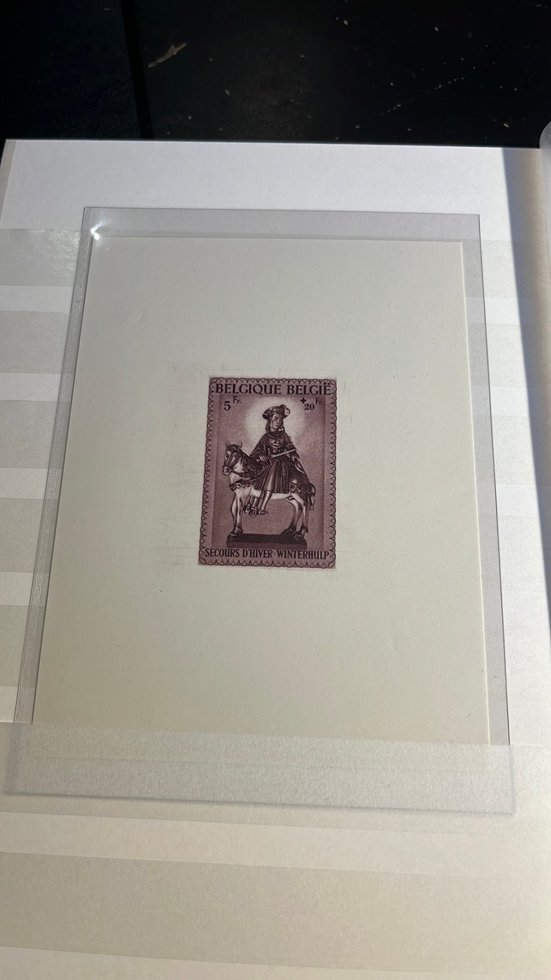 Belgische postzegels, Verzenden