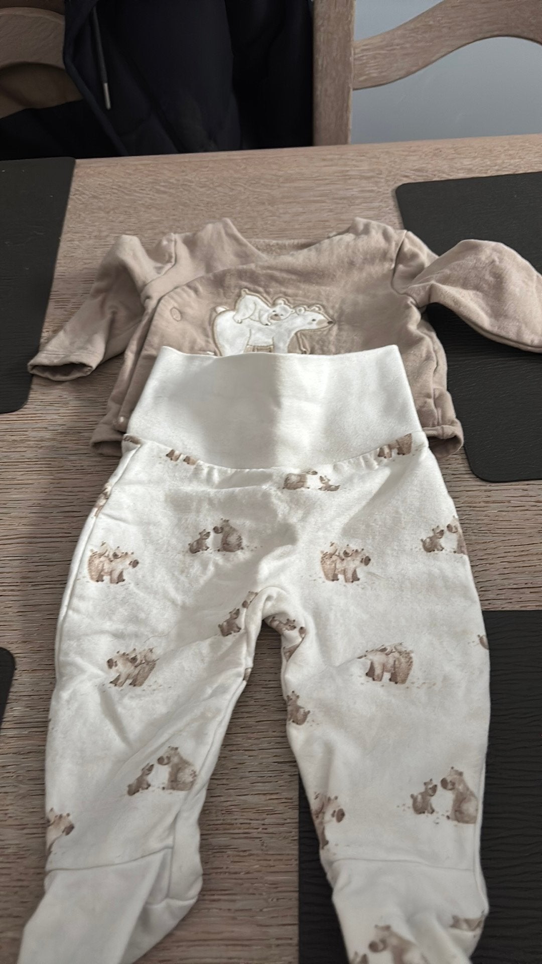2 delige set, Kinderen en Baby's, Babykleding | Maat 56, Ophalen, Zo goed als nieuw