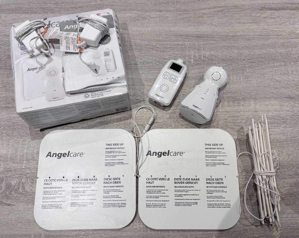 Babyphone avec détecteur de mouvements - Angelcare, Kinderen en Baby's, Babyfoons, Ophalen, Zo goed als nieuw
