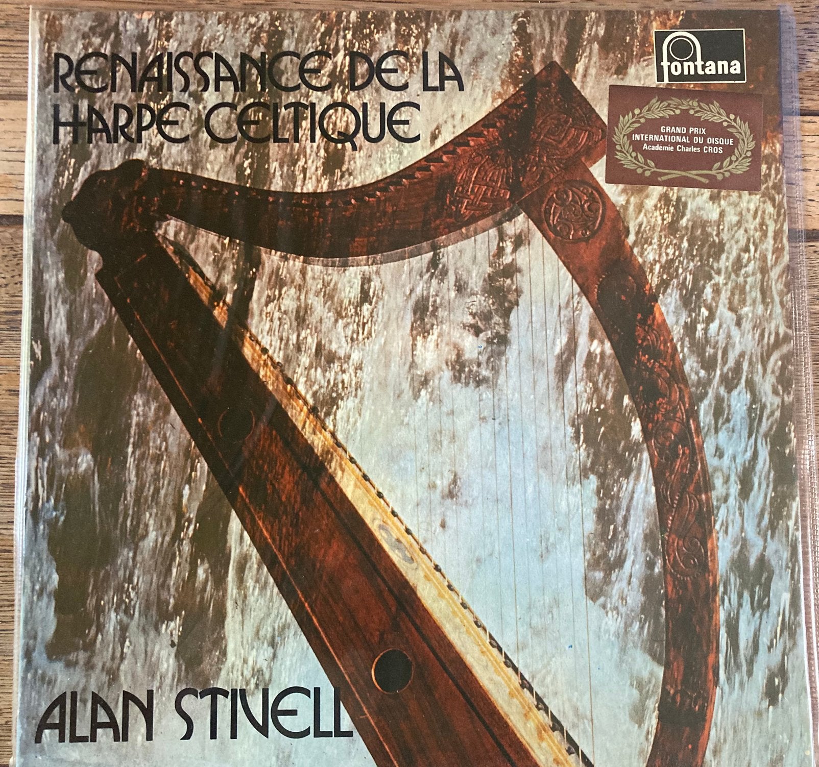 Renaissance de la Harpe Celtique, LP, Enlèvement ou Envoi, Comme neuf, Housse de protection extérieure