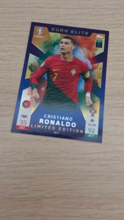 Euro 2024 Speciaale kaart van Ronaldo, Hobby en Vrije tijd, Ophalen