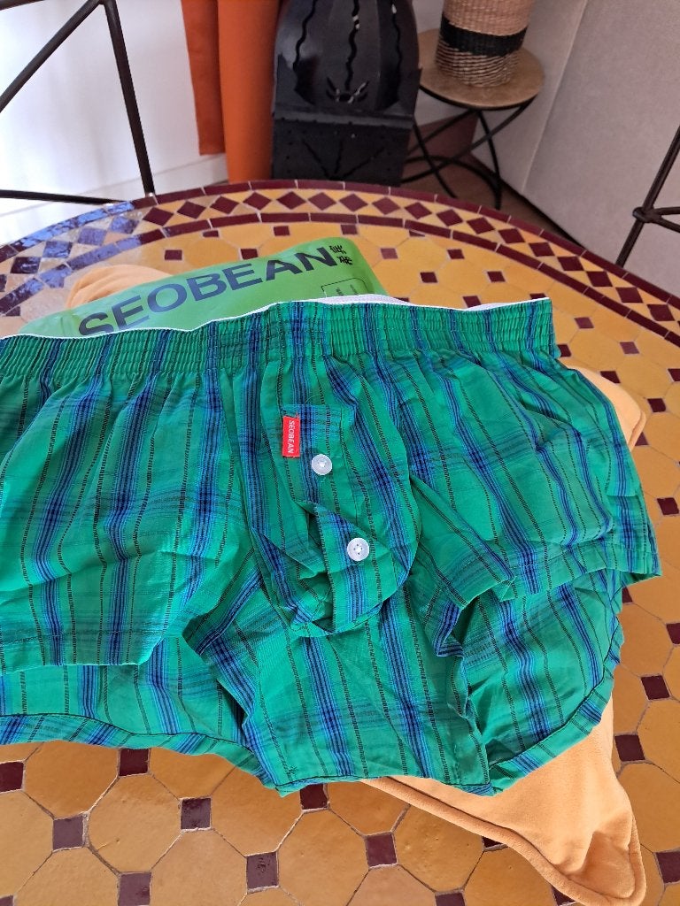 Superbe Mini Boxer Vert pour Homme Sexy Taille L, Vêtements | Hommes, Sous-vêtements, Enlèvement, Vert, Boxer