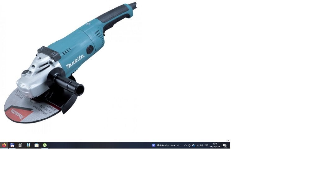 disqueuse Makita 230mm, Bricolage & Construction, Enlèvement, Comme neuf, 1000 watts ou plus, Meuleuse d'angle