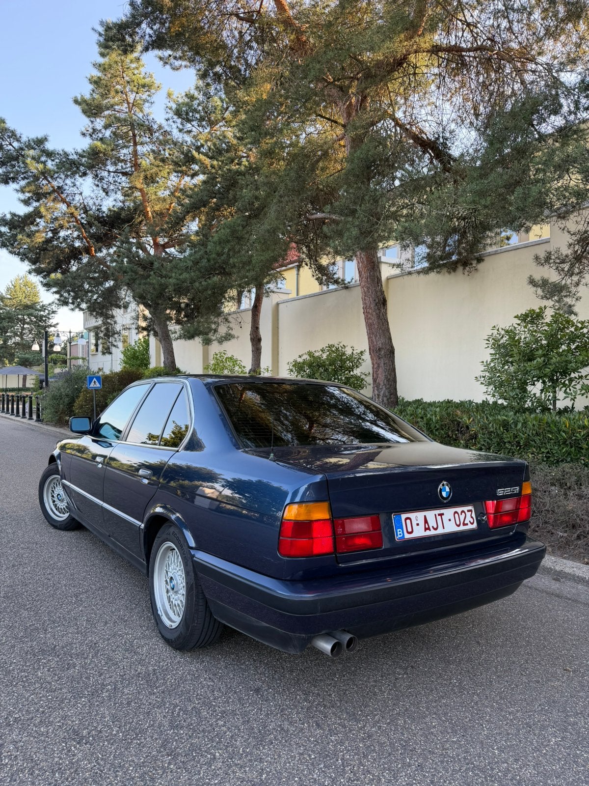 BMW 525i E34 Oldtimer Bouwjaar 1989 airco 2.5 liter benzine, Auto's, Bedrijf, Te koop, Benzine