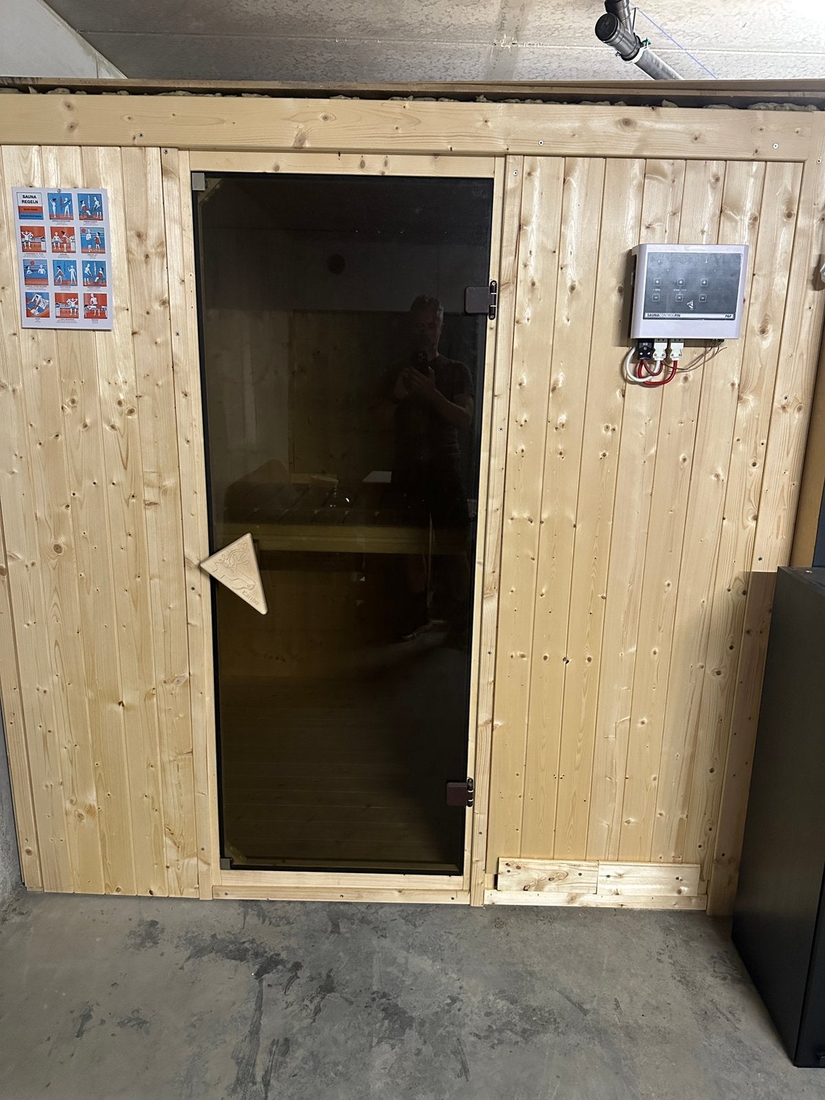 Sauna 2 x 1.5 meter, Enlèvement, Comme neuf