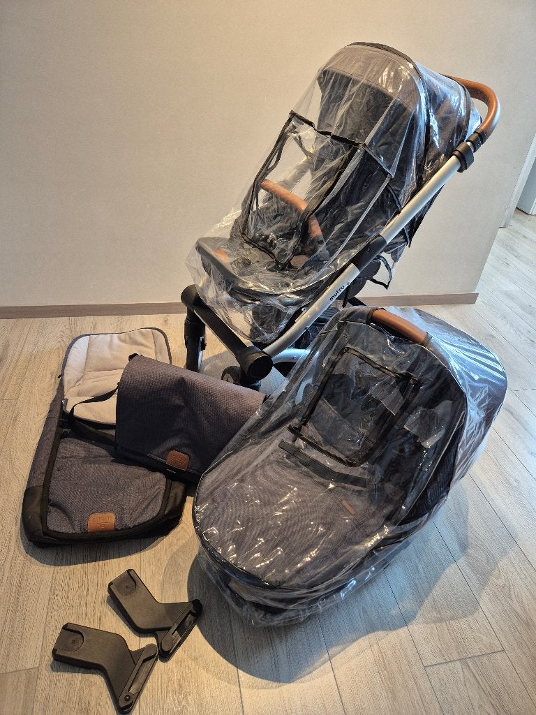 Compleet uitgeruste mutsy nio kinderwagen, Enlèvement, Comme neuf, Poussette, Mutsy