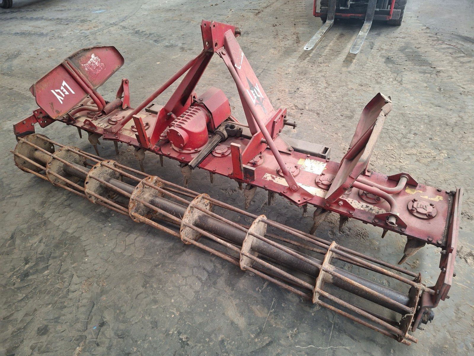 LELY rotoreg, Ophalen