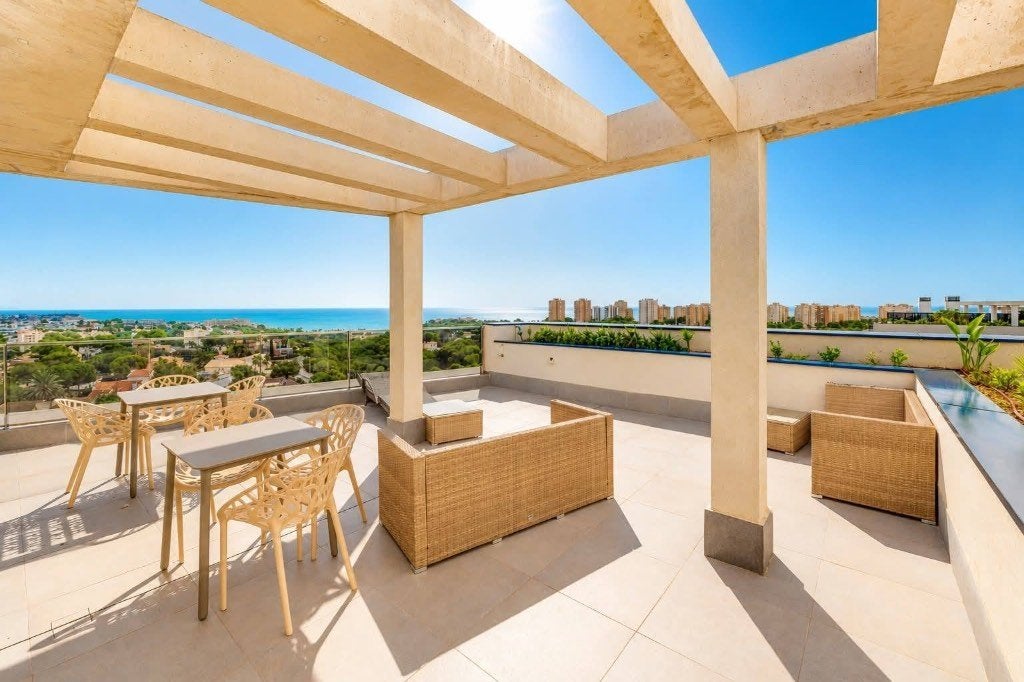 Penthouse vue mer a vendre en espagne