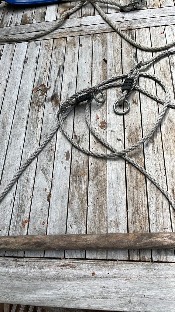Trapèze, Kinderen en Baby's, Speelgoed | Buiten | Speeltoestellen, Ophalen of Verzenden, Gebruikt