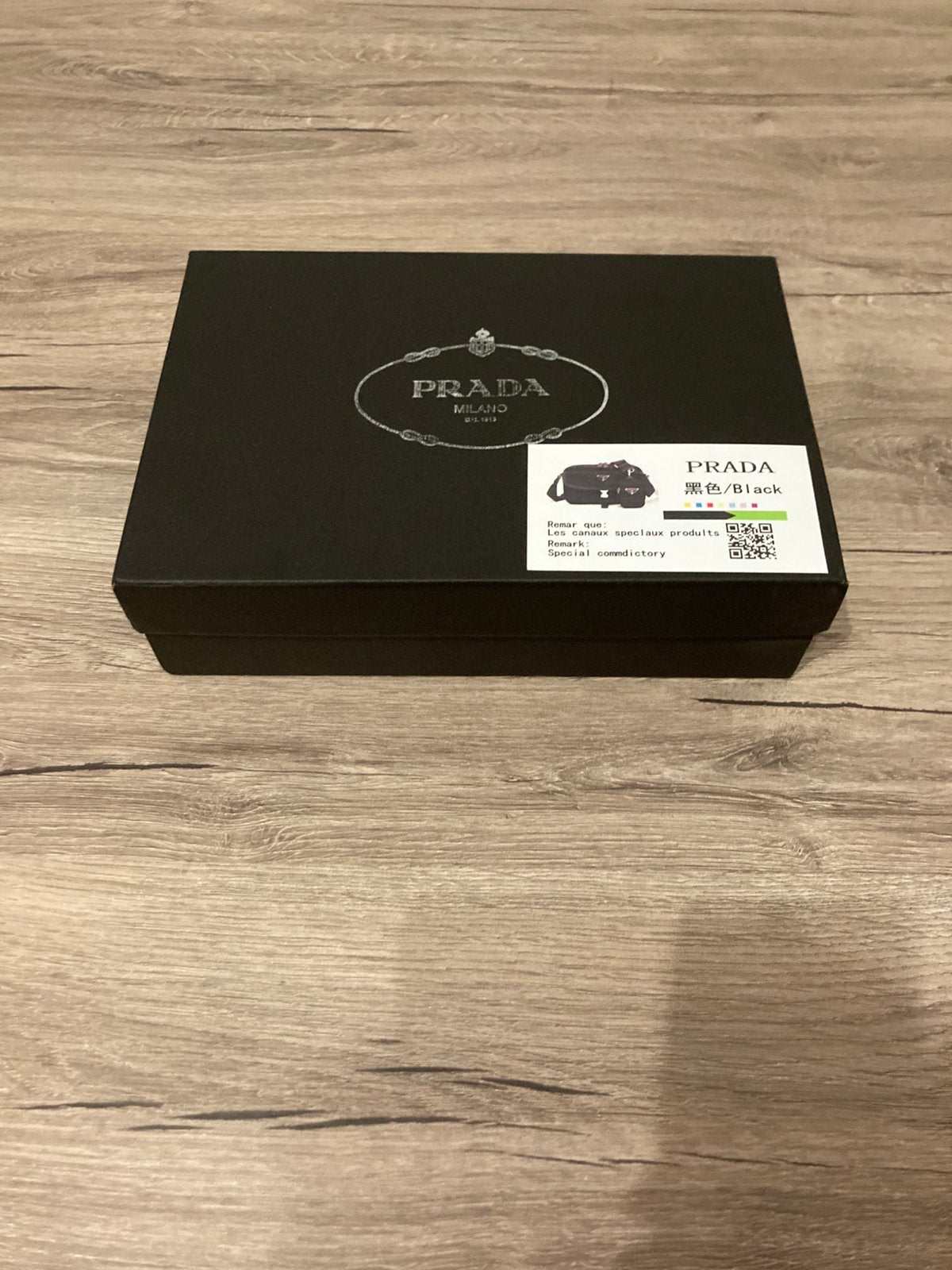 Prada tas man, Handtassen en Accessoires, Ophalen of Verzenden, Nieuw, Zwart