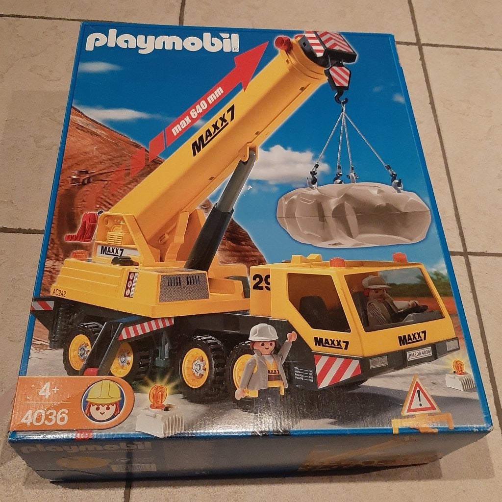 Playmobil Kraan, Ophalen, Nieuw