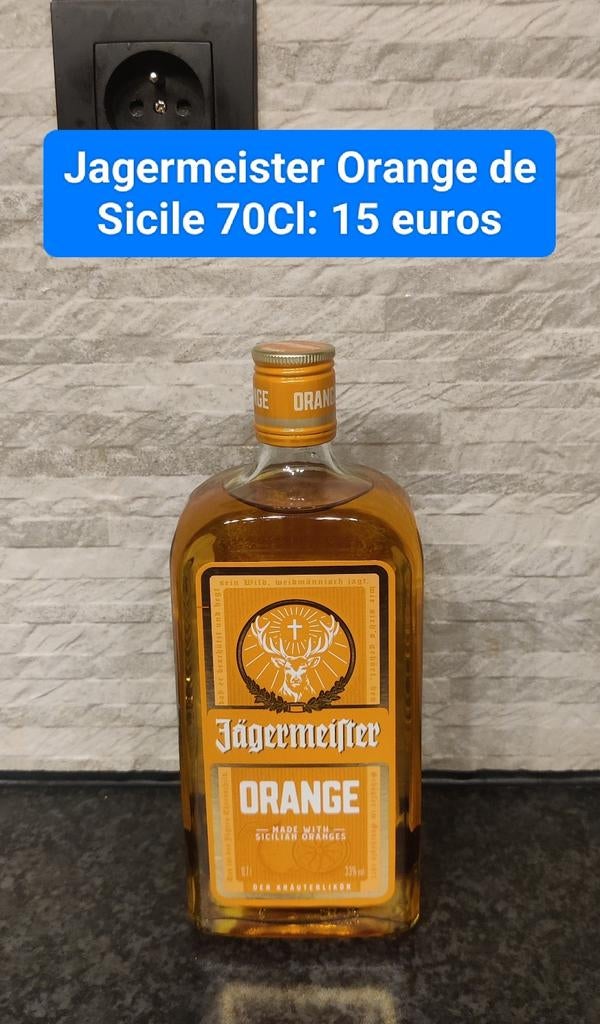 Jagermeister Orange de Sicile 70Cl, Enlèvement