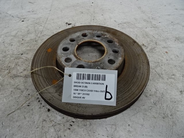 FREIN DISQUE AVANT Skoda Octavia Combi (5EAC), Utilisé, Skoda