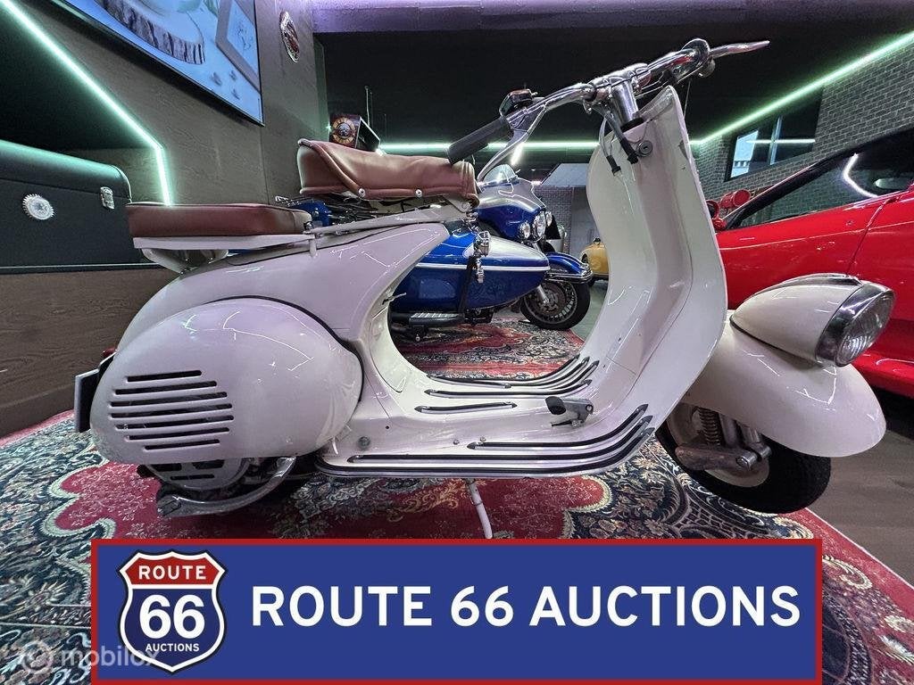 Vespa 125 Faro Basso | 1957 | Route 66 Auctions, Motoren, Overig