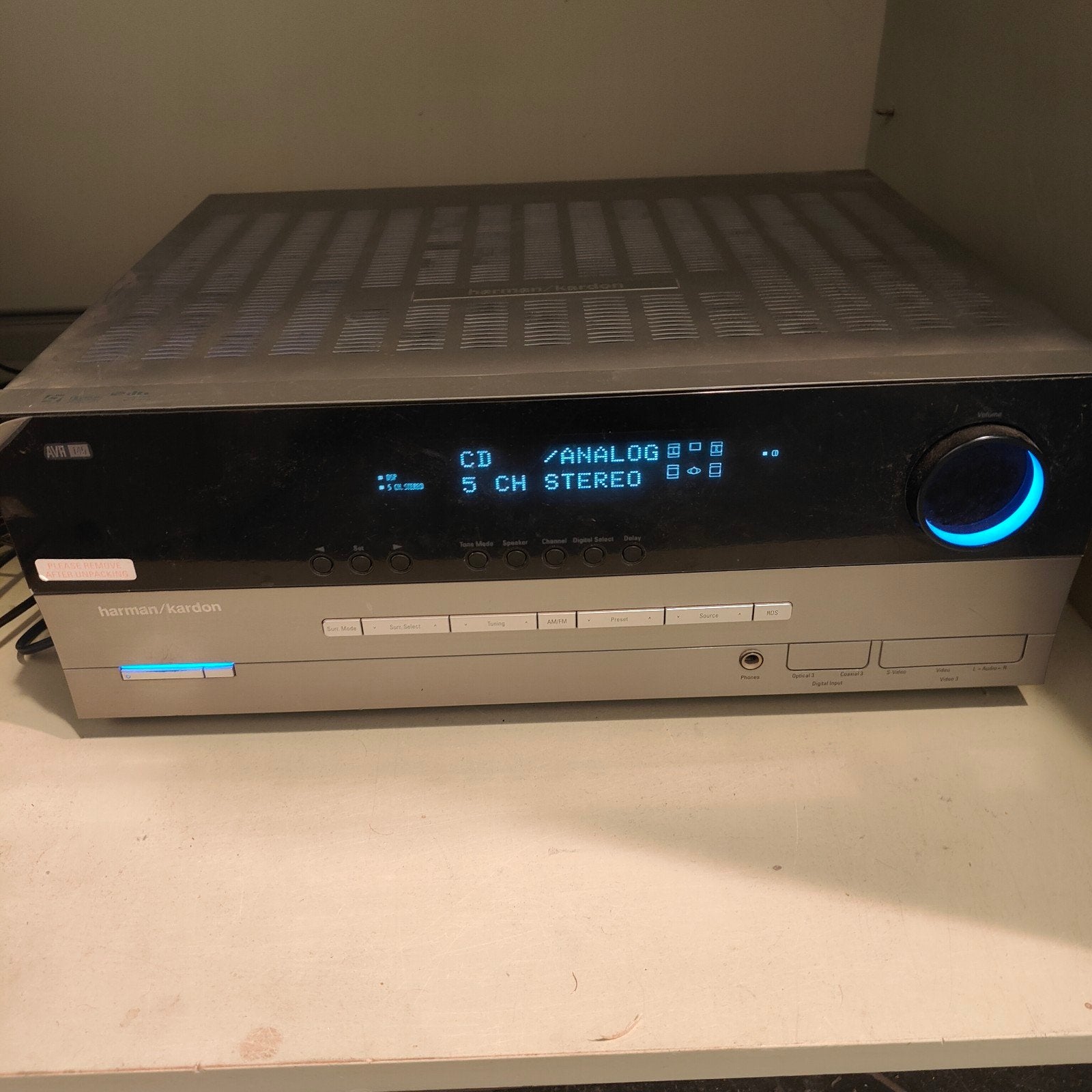 Harman Kardon HK145 5.1 reciever, Audio, Tv en Foto, Versterkers en Ontvangers, Ophalen, Minder dan 60 watt, Overige merken