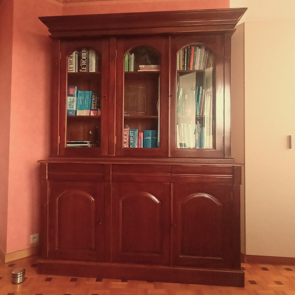 Bibliothèque en acajou, Avec tiroir(s), 25 à 50 cm, Classique anglais, Enlèvement