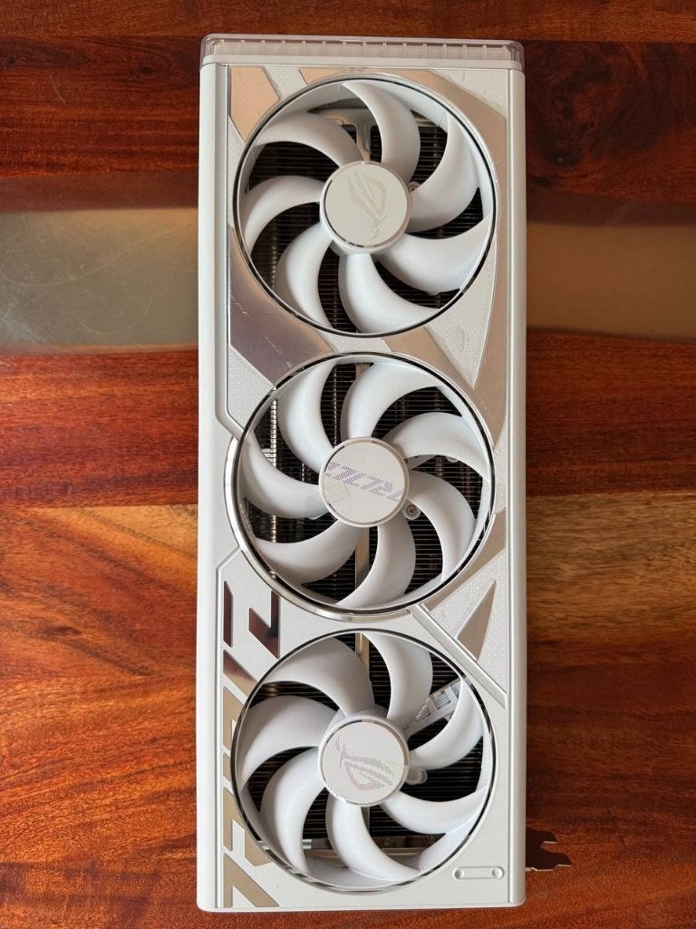 ASUS ROG Strix GeForce RTX 4090 White OC 24GB, GDDR6, PCI-Express 4, Comme neuf, Enlèvement