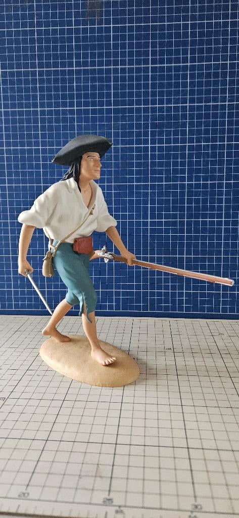 STRIPFIGUUR #3 – DE HAVIK, Ophalen of Verzenden, Zo goed als nieuw, Beeldje of Figuurtje