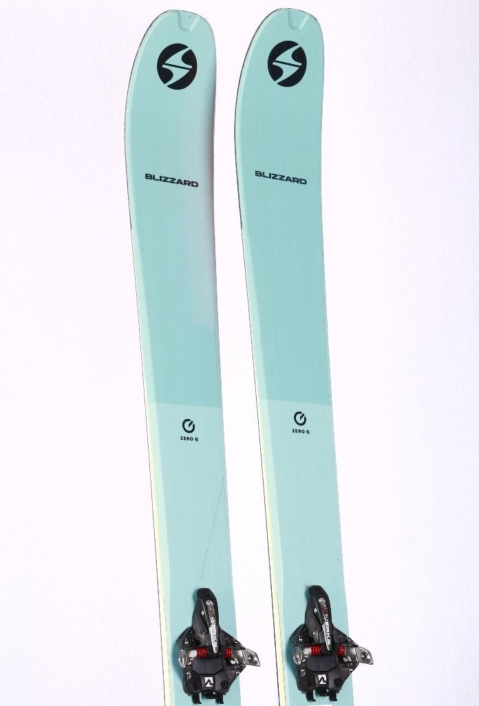 Skis de randonnée BLIZZARD ZERO G 95 164 cm, noyau en bois, 160 à 180 cm, Autres marques, Carving, Skis