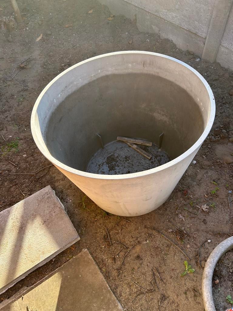 Grote bloempot 80 cm, Tuin en Terras, Ophalen, Kunststof, Gebruikt, Rond