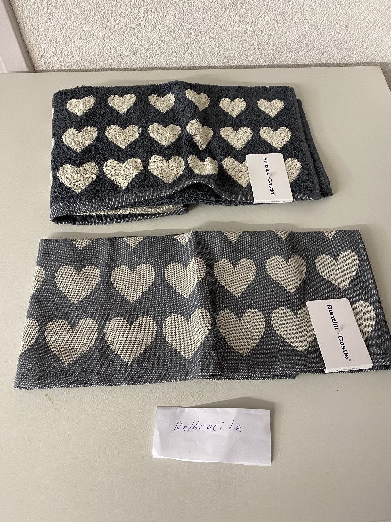 Keukentextielsets Harten Bunzlau Castle, Katoen, Overige kleuren, Overige typen, Nieuw