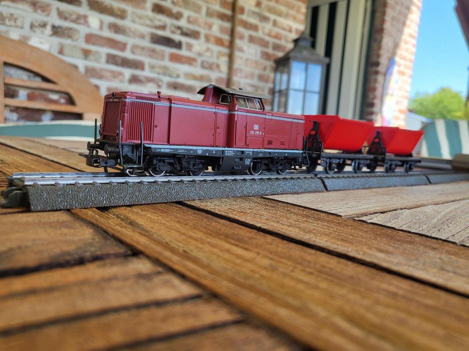 Marklin modeltreinen diesellocomotief + 2 wagons ho3072, Enlèvement