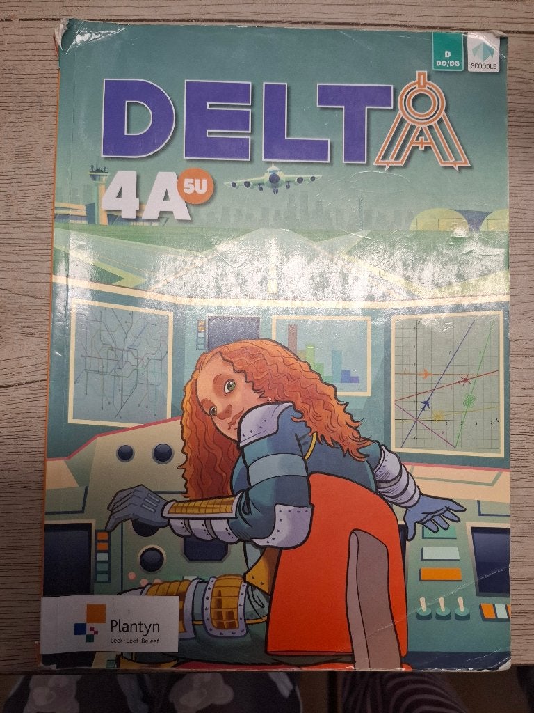 Delta 4A 5u wiskunde, Boeken, Schoolboeken, Gelezen, Overige vakken, ASO, Plantyn
