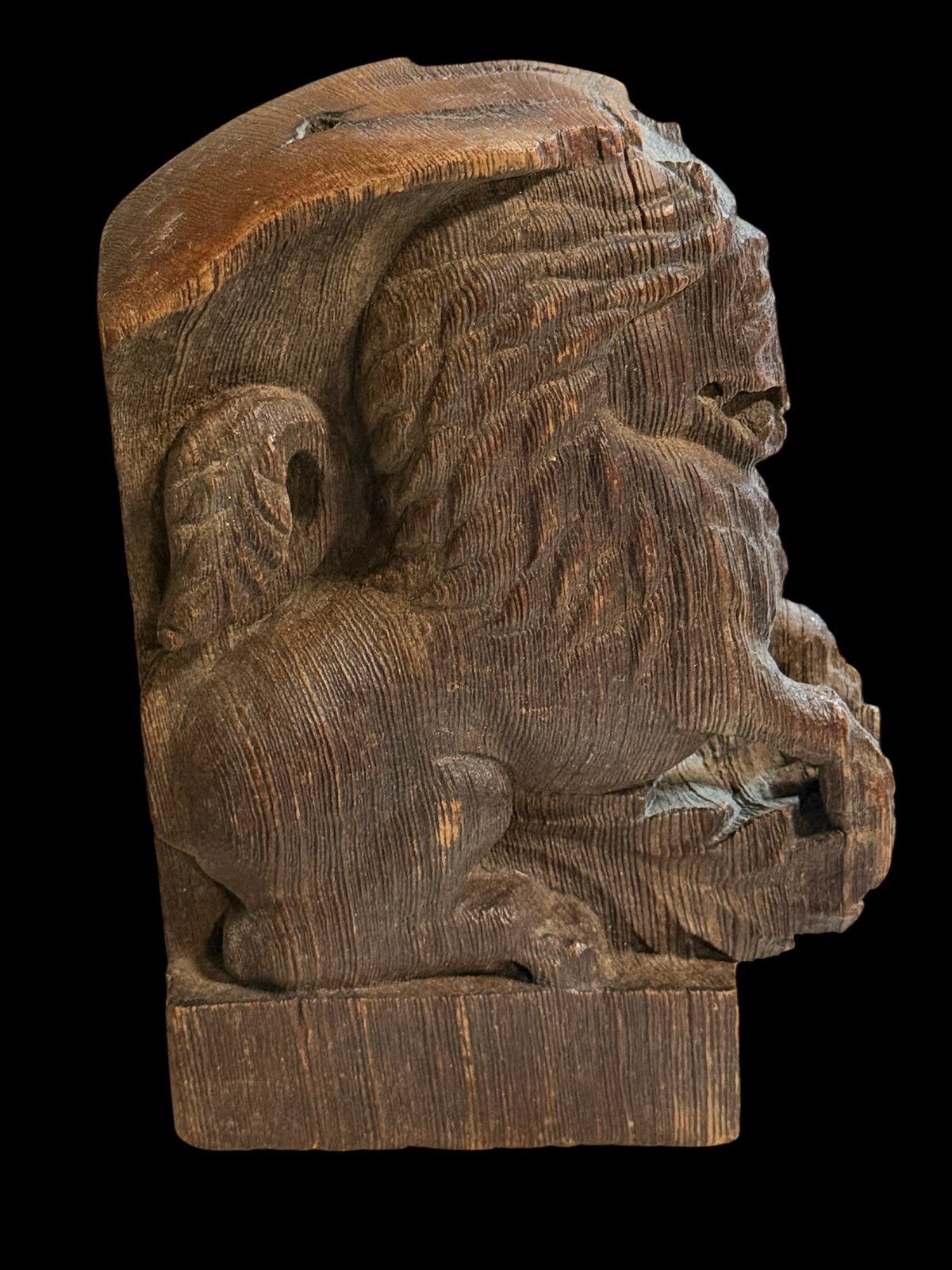 Decoratieve Gotische stijl   / fragment leeuw uit kunststof, Maison & Meubles, Accessoires pour la Maison | Statues de Bouddha