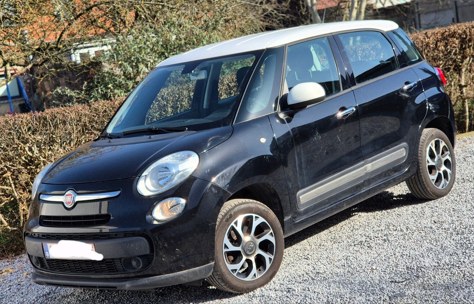 fiat 500L CNG BENZ 1prop clima 2017.180mkm ctok 4999€, Auto's, Euro 6, CNG (Aardgas), Leder, 5 deurs