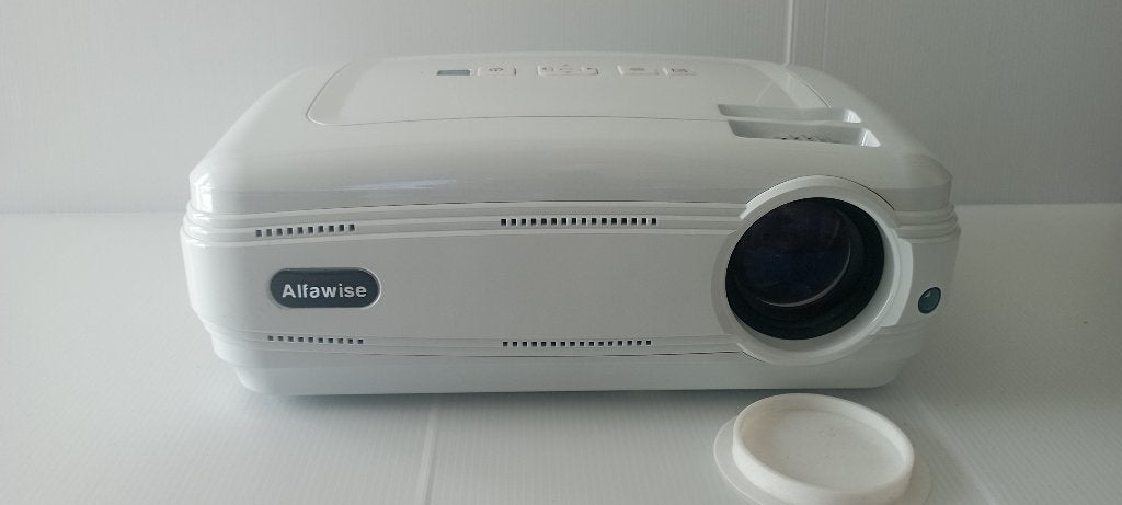 videoprojector + laserpointer, Audio, Tv en Foto, Beamers, Ophalen, Alfawise, LED, Zo goed als nieuw