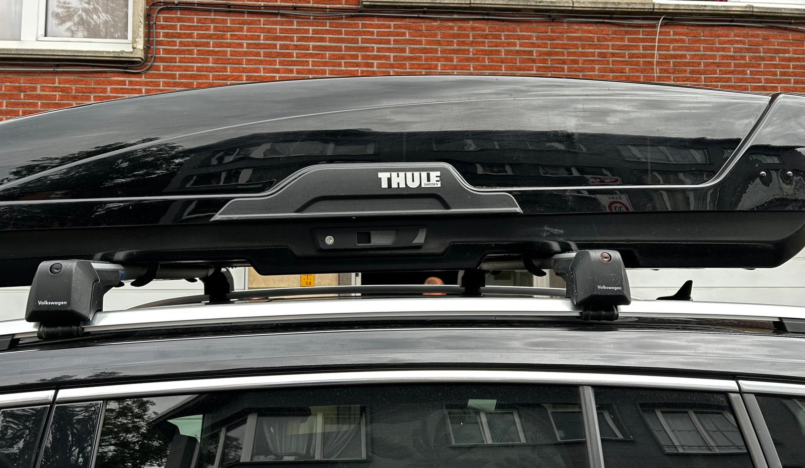 Dakkoffer Thule xxl met orginele dakdragers, Auto diversen, Dakkoffers, Ophalen, Zo goed als nieuw