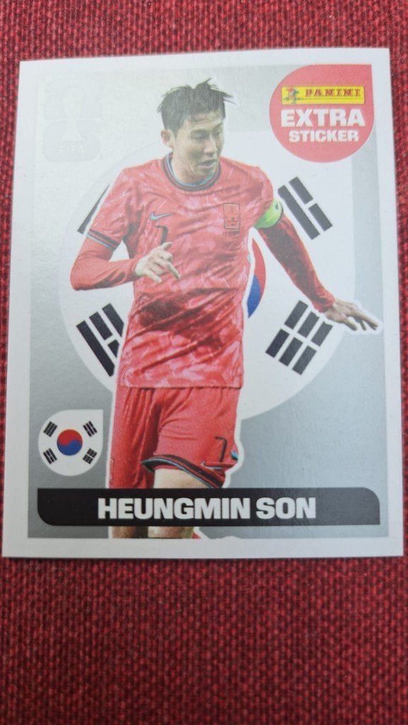 AUTOCOLLANT SUPPLÉMENTAIRE ARGENTÉ HEUNGMIN SON PANINI 2026, Enlèvement ou Envoi, Neuf, Cartes de joueur